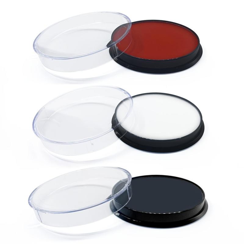 3 Colors Water-based Face & Body Paint Halloween Makeup