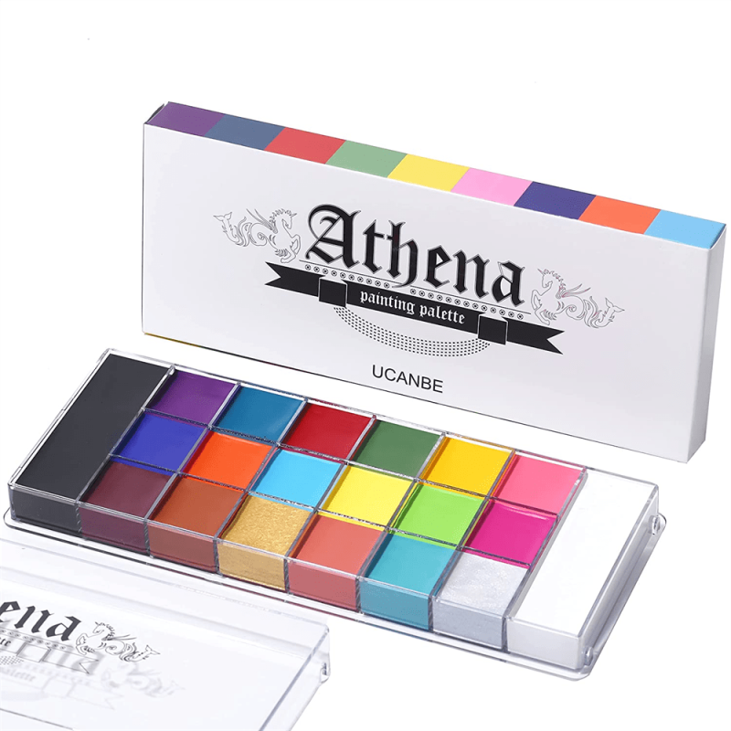 Face Body Paint Palette Halloween Makeup