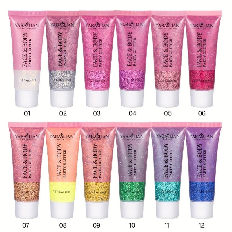 Summer Slay Mermaid Body Glitter Gel No Glue Needed