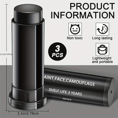 Sports Eye Stick for Easy Makeup, Lip Smacking, Face Painting