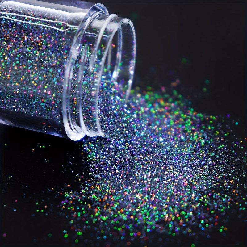 Pink Glitter Loose Nail Art Decoration Bulk Glitter Sequins Cosmetic