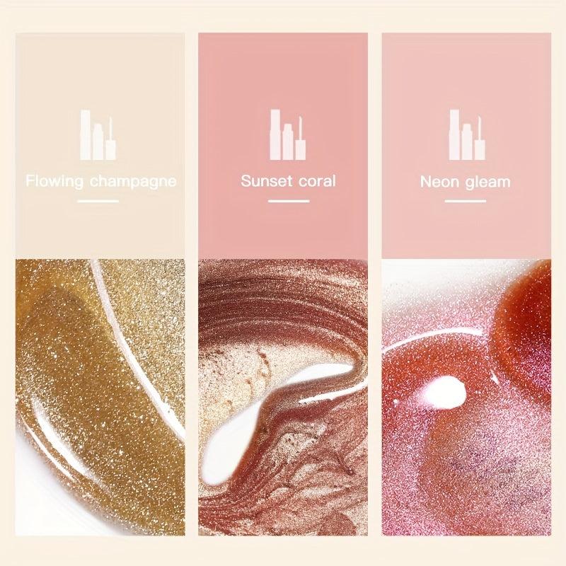 Pearlescent & Glitter Liquid Eyeshadow for Stunning Eye Makeup