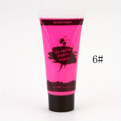 Blacklight Neon Body & Face Paint Kit Party Supplies