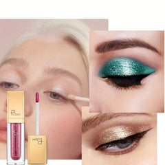 High Pigment Liquid Eyeshadow Glitter Brightening Party Makeup