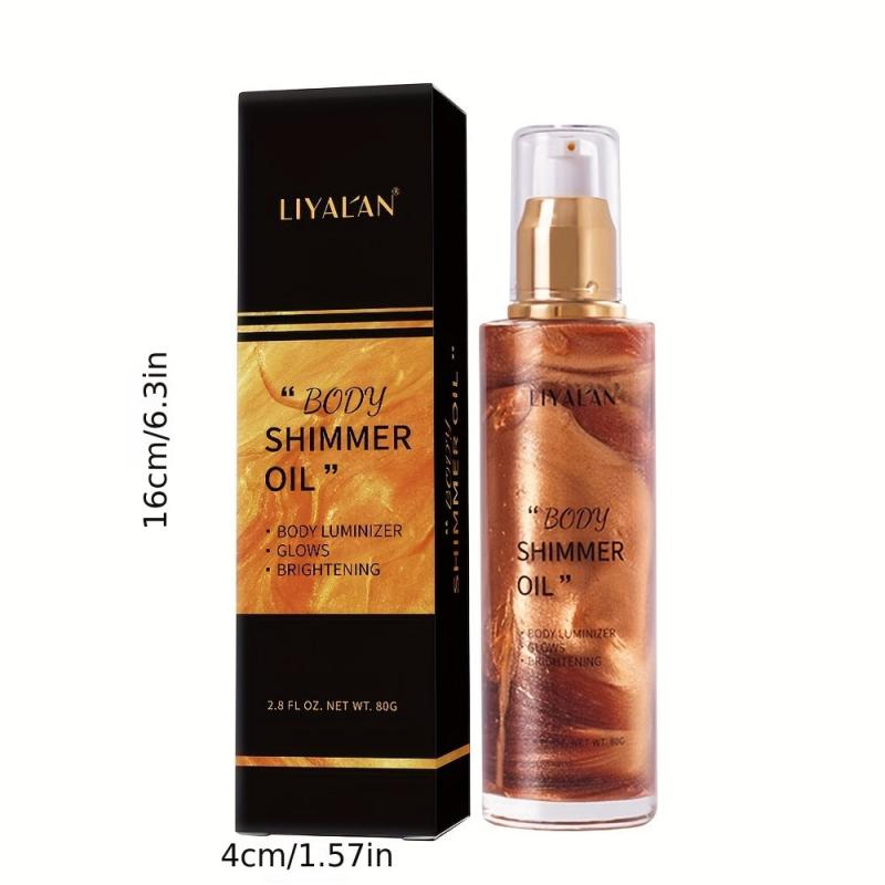 Liquid Highlighter Body Makeup Shimmer Smooth Pearly Foundation