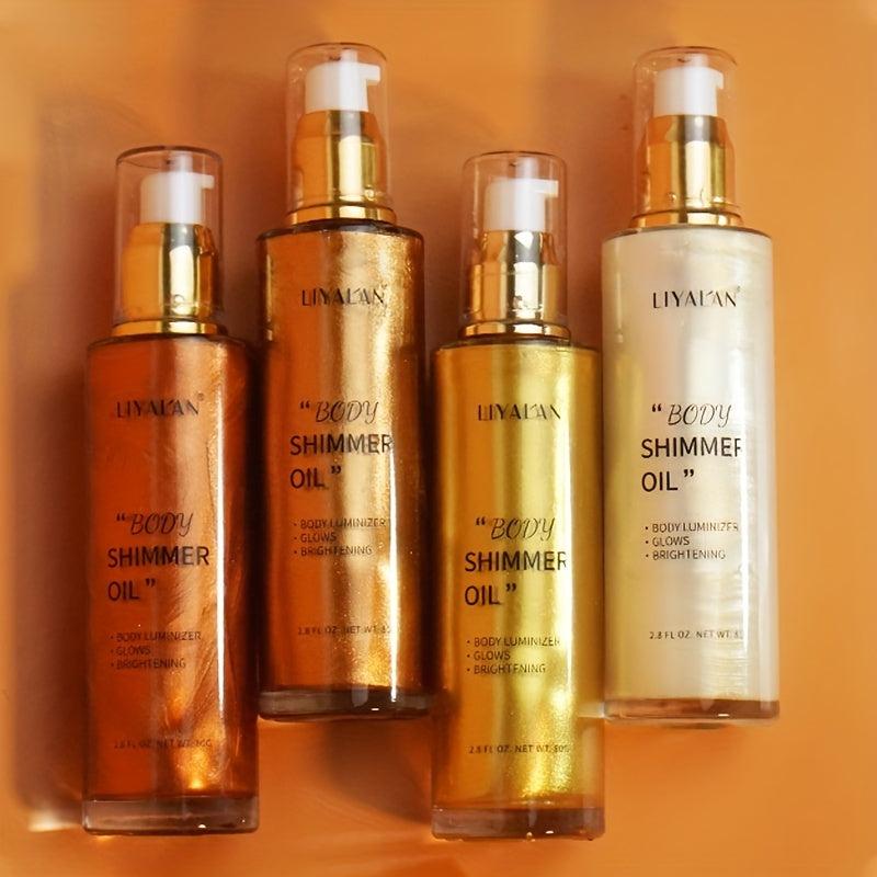 Liquid Highlighter Body Makeup Shimmer Smooth Pearly Foundation