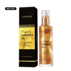 Liquid Highlighter Body Makeup Shimmer Smooth Pearly Foundation