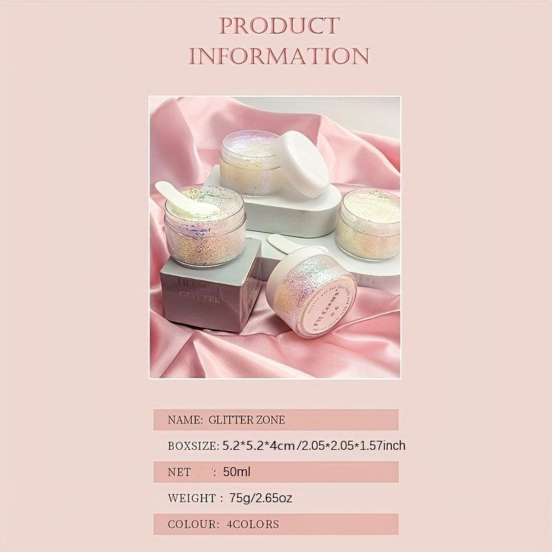 Starry Sky Gel Sequin Chameleon Highlighter Eyeshadow