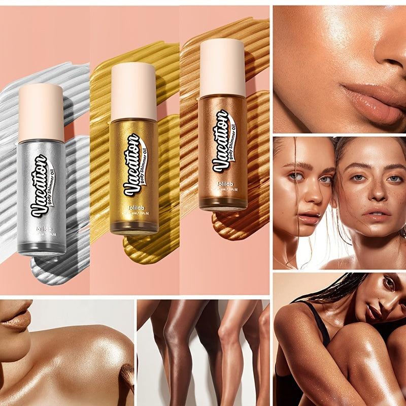 Jolilab Liquid Highlighter Ultra Bronzer Body Shimmer Glitter