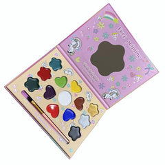 Halloween Multicolor Eyeshadow Palette Waterproof Body Paint