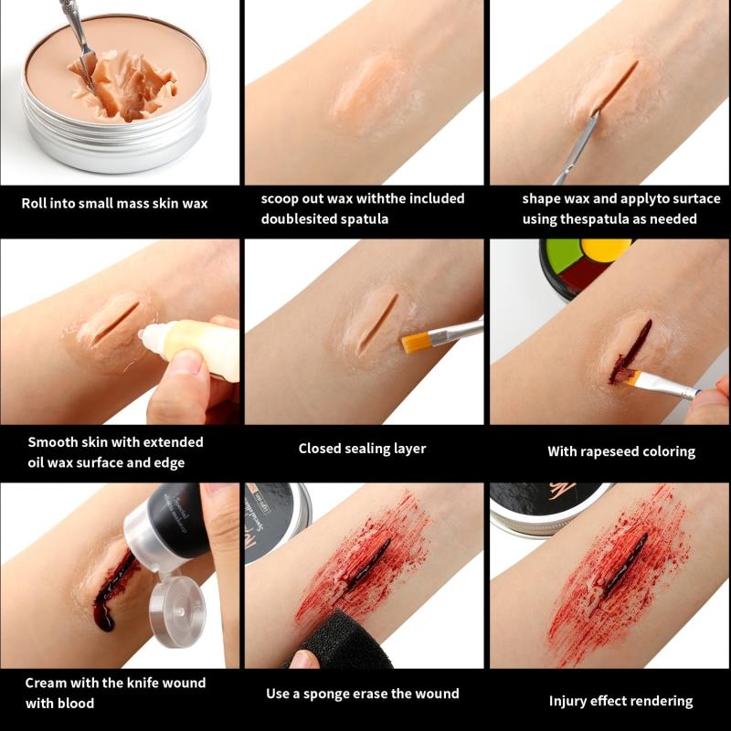 SFX Makeup Kit Halloween Makeup Kit 14pcs