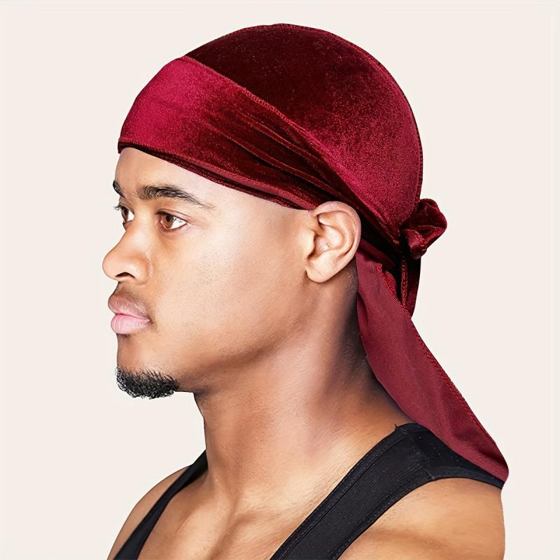 Velvet Durags for Men and Women - Soft and Comfortable Shower Cap