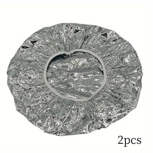 5pcs Reusable Aluminum Foil Hair Heating Caps - Hair Care and D