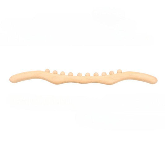 Wooden Lymphatic Drainage Massager Handheld Massage Stick Wood Care Tool