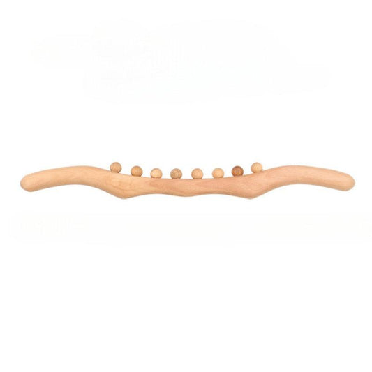 Wooden Lymphatic Drainage Massager Handheld Massage Stick Wood Care Tool