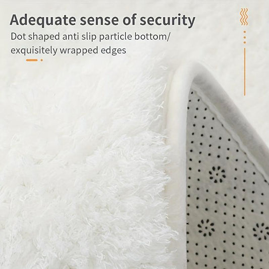 Plush Bathroom Rug Mat Soft Absorbent Non Slip Washable