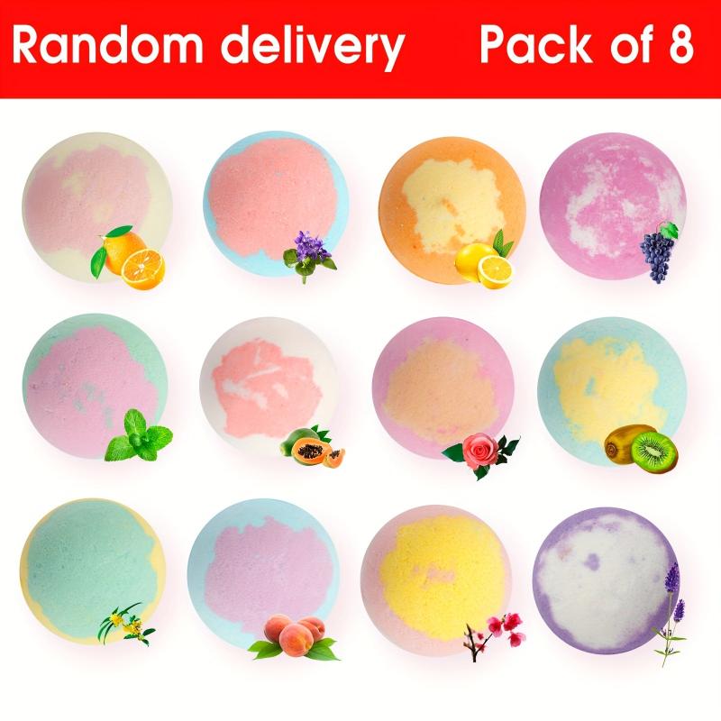 12 Pure Scents Bath Bombs Ideal Spa & Birthday Relaxation for Women