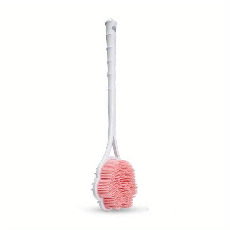 Long Handle Bath Shower Back Scrubber Body Exfoliator For Men And Women