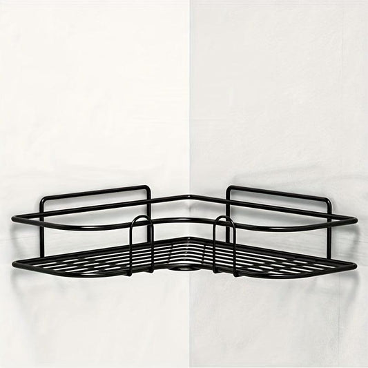 Bathroom Punch Corner Wall Hanging Rack 14 17inch 10 24inch