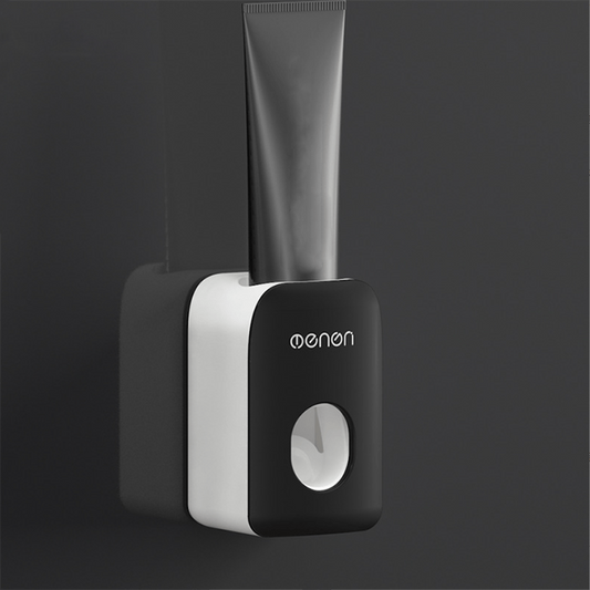 Toothpaste Dispenser with Suction Pad for Family Bathroom