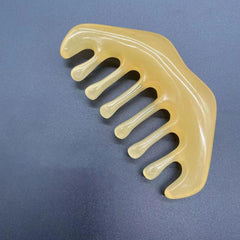 Resin Massage Comb Guasha Scraping Scalp Comb Handheld Head Massage Tool