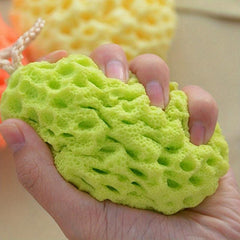 Non-latex Honeycomb Bath Ball Bubble Rubbing Brush