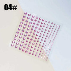 Crystal Shine Glitter Tattoo Sticker Eyeliner Gem Decoration Temporary Tattoo
