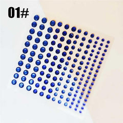 Crystal Shine Glitter Tattoo Sticker Eyeliner Gem Decoration Temporary Tattoo