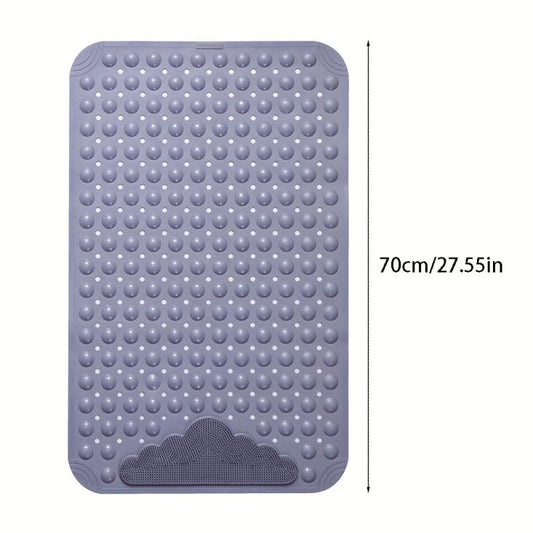 Massage Bath Shower Foot Scrubber Mat Non Slip