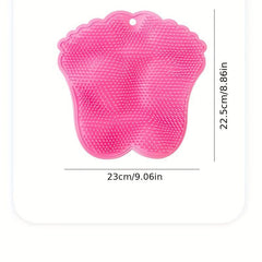 Large Exfoliating Shower Mat for Back Foot Scrubbing
