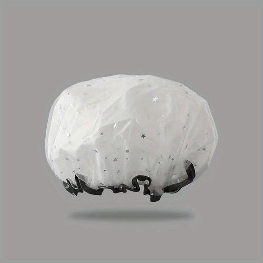 Thick Waterproof Shower Cap for Women