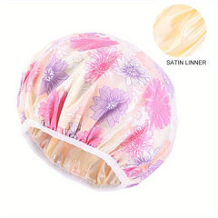 Waterproof Shower Cap Protects Hair from Water and Fumes