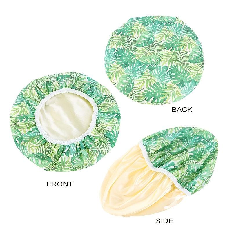 Waterproof Shower Cap Protects Hair from Water and Fumes