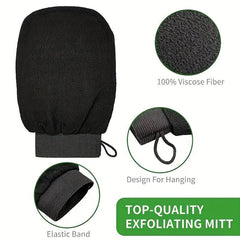 Viscose Fiber Scrub Mitt for Exfoliation
