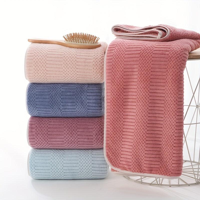 Coral Soft High Absorbent Shower Towel for Bathroom