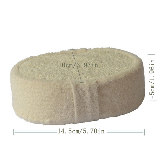 Natural Loofah Sponge Bath Ball Shower Rub Exfoliator