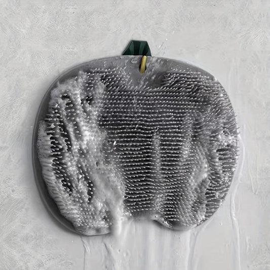 Silicone Shower Massage Brush for Men - Non Slip Exfoliating and Back Massage