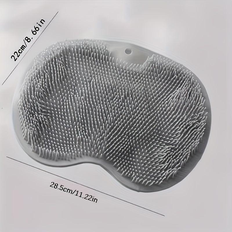 Silicone Shower Massage Brush for Men - Non Slip Exfoliating and Back Massage