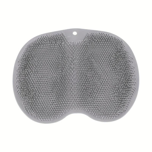 Silicone Shower Massage Brush for Men - Non Slip Exfoliating and Back Massage