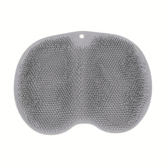 Silicone Shower Massage Brush for Men - Non Slip Exfoliating and Back Massage