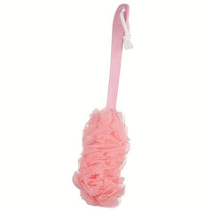 Long Handle Back Loofah Shower Brush - Exfoliating Body Scrubber