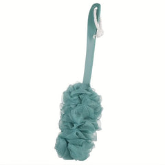 Long Handle Back Loofah Shower Brush - Exfoliating Body Scrubber