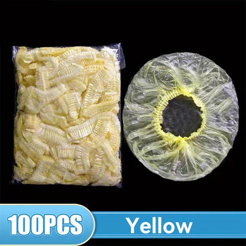Disposable Shower Cap Elastic Fresh keeping Film Cover Food Non woven Shower Cap