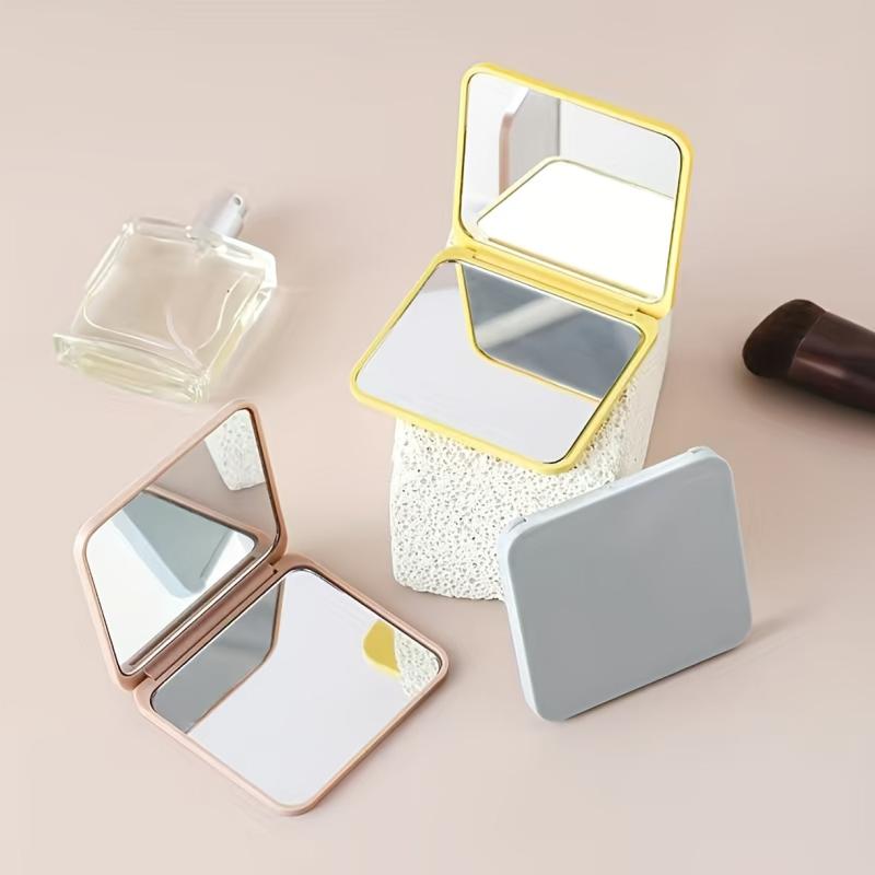 Compact Folding Double Sided Travel Mirror