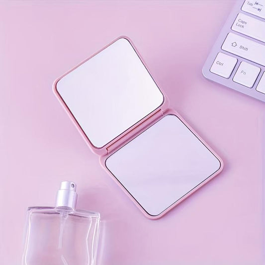 Compact Folding Double Sided Travel Mirror