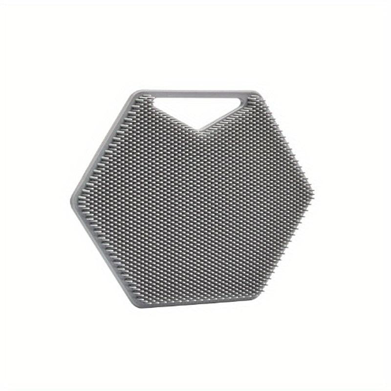 Silicone Bath Brush Scrubbing Towel