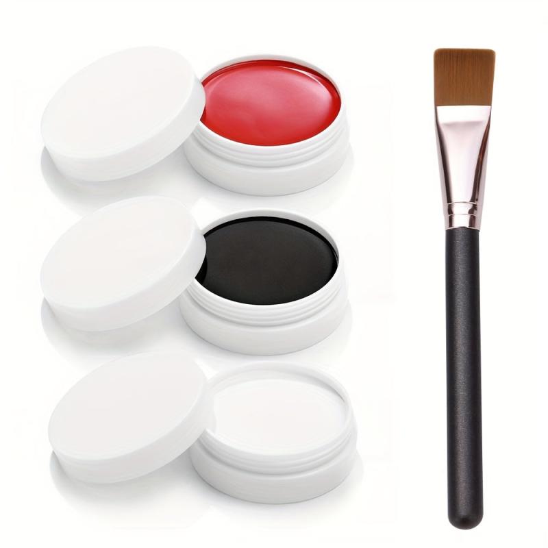 3 Colors Face Painting Non Toxic DIY Halloween Adult Parties