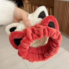 Bath Headband & Wristband Set for Spa & Skin Care