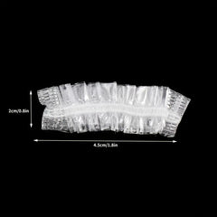 Waterproof Ear Covers Clear Disposable Ear Protectors For Shower Hair Dying