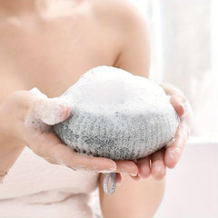 Suction Cup Bath Sponge Cleaning Brush Massage Bath Ball Body Scrub Brush